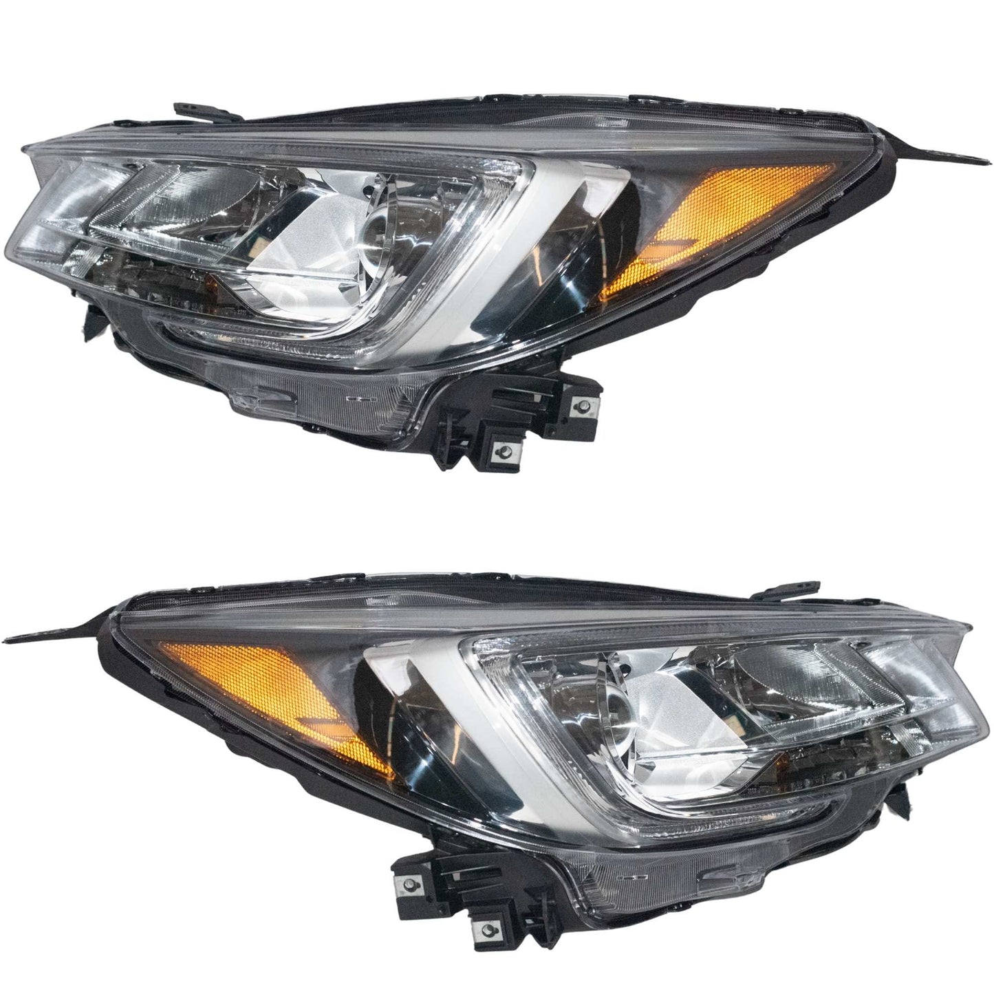 Driver Side Left Passenger Side Right Halogen Combination Headlight Assembly Set Compatible with 2019-2020 Ascent 84001XC01A 84001XC00A SU2502169 SU2503169