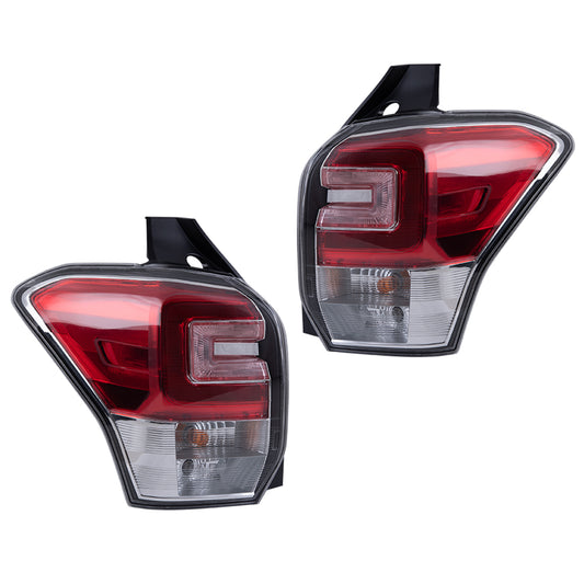 Brock 9222-0002LR Replacement Tail Light Assembly Set