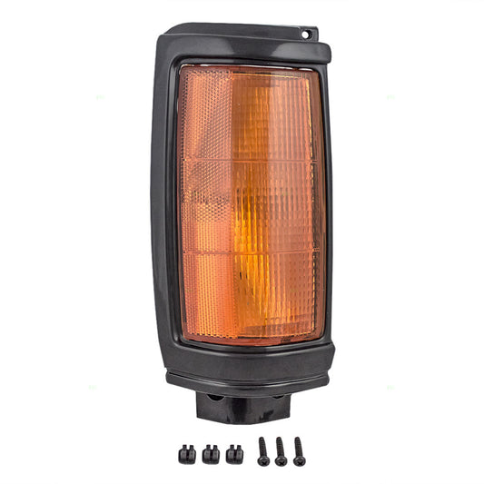 Park/Signal/Side Marker for 1987-1993 Ram 50 Black Bezel for MB527082 Right MI2521102
