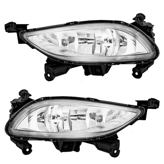 Fog Light for 2011-2013 Sonata Exc Hybrid for 922013Q000 Set HY2592134