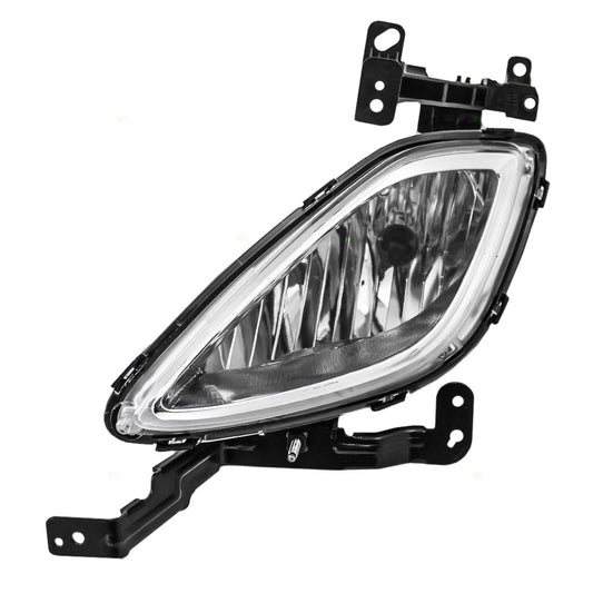 Fog Light for 2011-2013 Elantra Sedan Korea Built for 922013X020 Left HY2592140