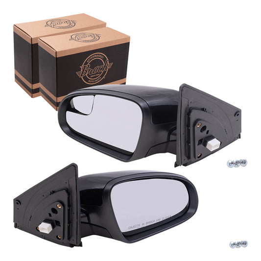 Power Mirror for 2018-2023 Kona Manual Fold for 2019-2020 Kona Electric 87610J9100MZH Set HY1320256