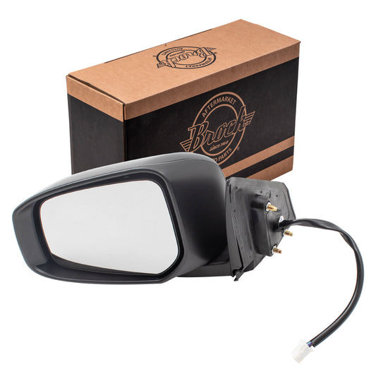 Power Mirror for 2015-2017 Lancer Turn Signal Indicator Heated 7632C351WB Left MI1320144