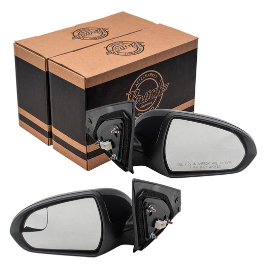 Power Mirror for 2017-2020 Elantra Sedan USA Built Spotter Glass 87610F3050 Set