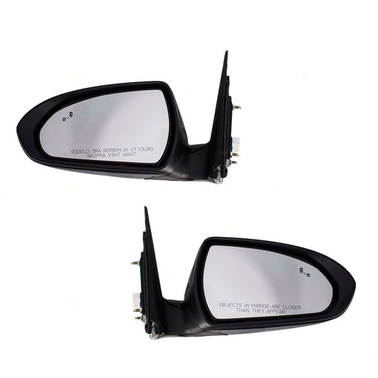 Power Mirror for 2017-2018 Elantra Sedan USA Built Blind Spot Detection Turn Signal Indicator Memory Heated 87610F3040 Set HY1320227