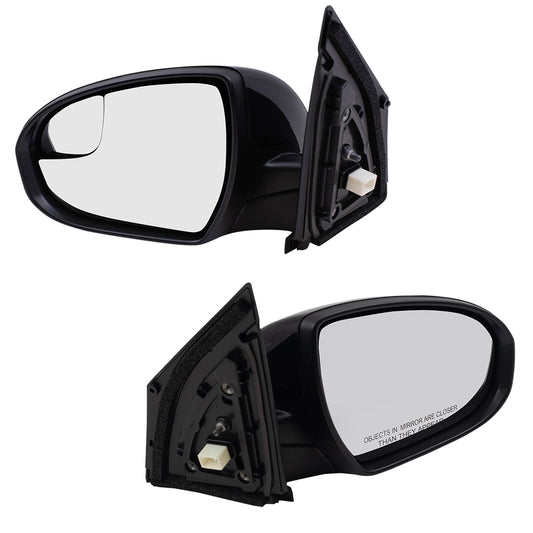 Power Mirror for 2016-2018 Tucson Turn Signal Indicator Heated 87610D3420 Set HY1320247