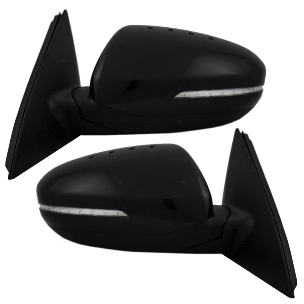 Power Mirror for 2012-2013 Optima Turn Signal Indicator Heated Power Fold 876104C020 Set KI1320163