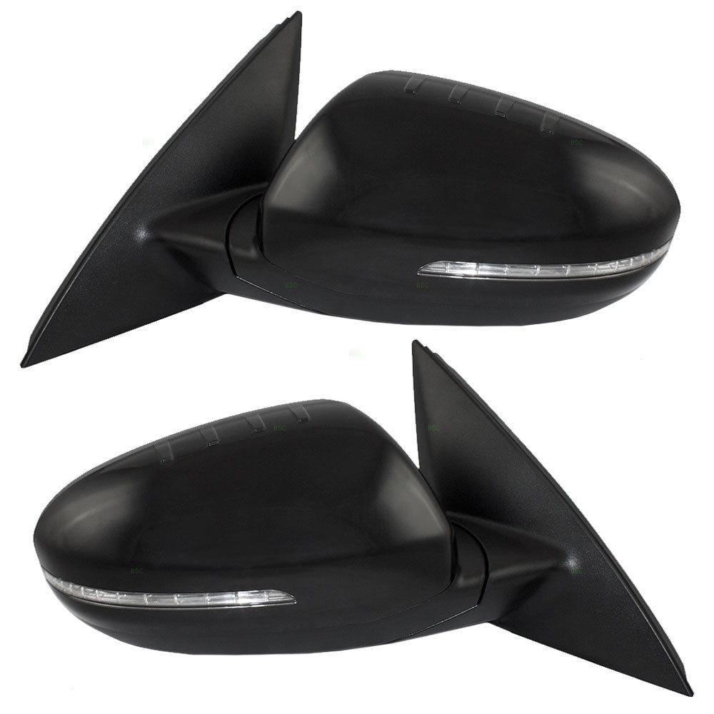 Power Mirror for 2014 Optima Turn Signal Indicator Heated 876104C501 Set KI1320175