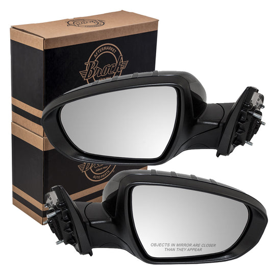 Power Mirror for 2014-2015 Optima USA Built Turn Signal Indicator Heated Power Fold 876104C510 Set KI1320176
