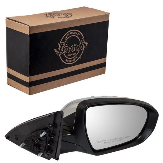 Power Mirror for 2012-2013 Optima Exc Hybrid Turn Signal Indicator Heated Power Fold 876204C040 Right KI1321169