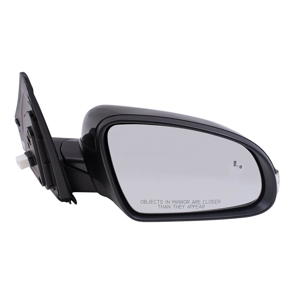 Brock 9332-0021LR Replacement Power Door Mirror Set Compatible With 18-21 Hyundai Kona 19-21 Hyundai Kona Electric
