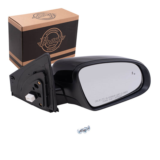 Brock 9332-0021R Replacement Power Door Mirror Compatible With 18-21 Hyundai Kona 19-21 Hyundai Kona Electric