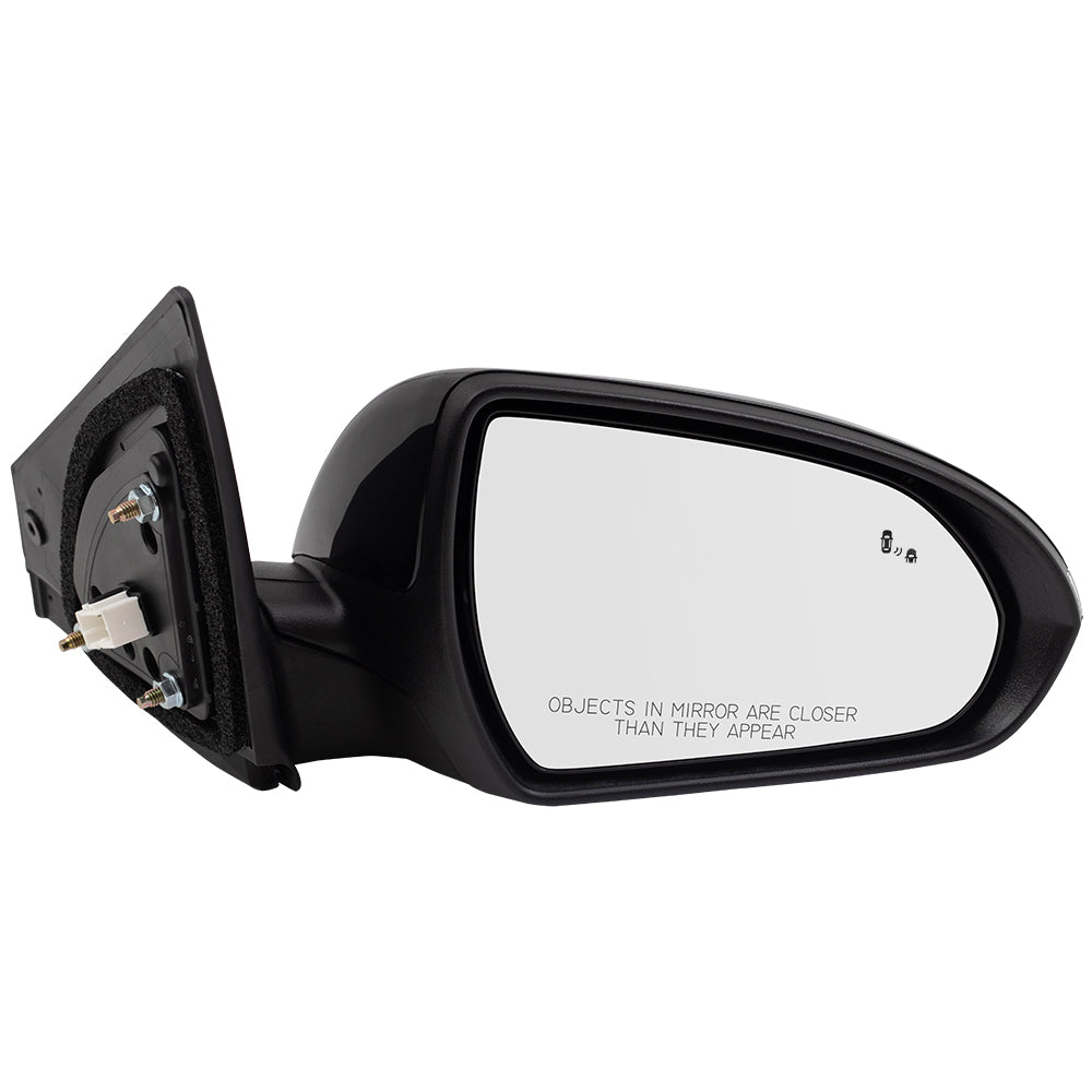 Power Mirror for 2017-2018 Elantra USA Built Blind Spot Detection Turn Signal Indicator Heated 87620F3030 Right HY1321252