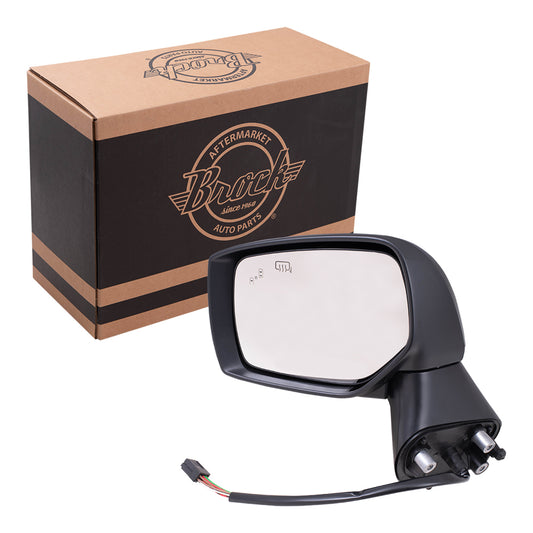 Power Mirror for 2016-2021 WRX Blind Spot Detection Turn Signal Indicator Heated for 2016 Crosstrek for 2016-2020 WRX STI 91036VA612 Left SU1320161