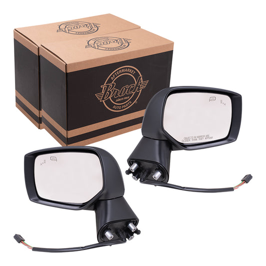 Power Mirror for 2016-2021 WRX Blind Spot Detection Turn Signal Indicator Heated for 2016 Crosstrek for 2016-2020 WRX STI 91036VA612 Set SU1320161