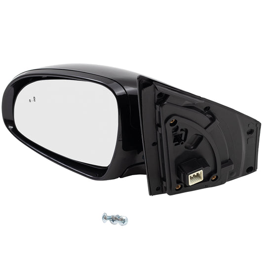 Power Mirror for 2017-2019 Sportage Blind Spot Detection Turn Signal Indicator Heated Power Fold 87610D9130 Left