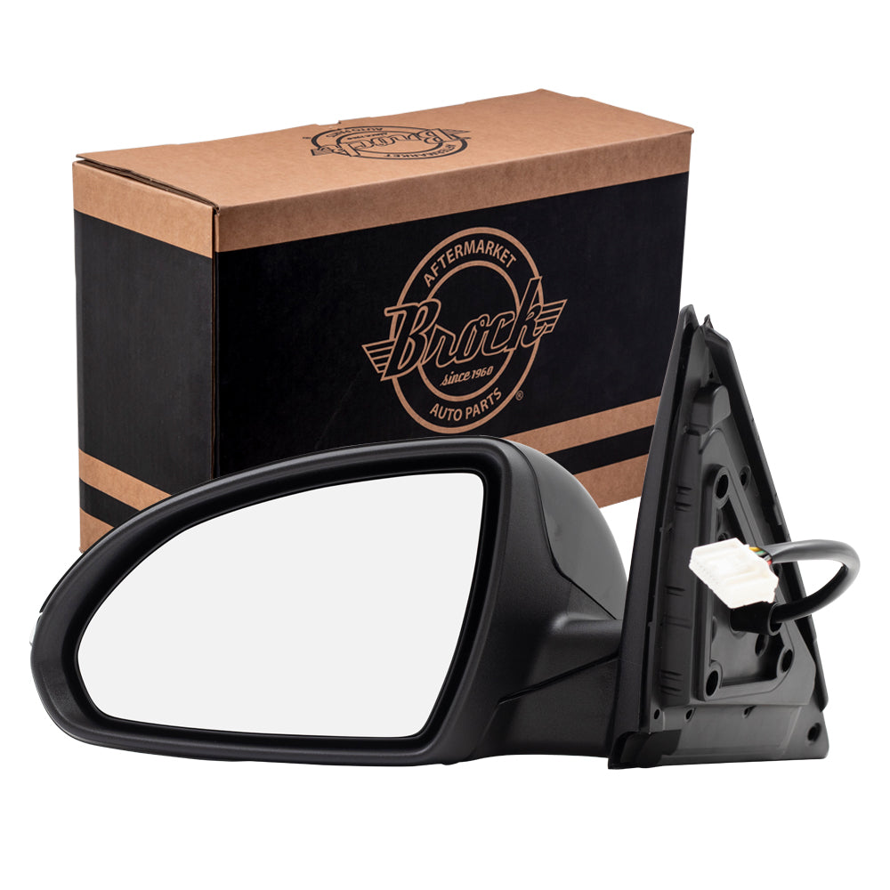 Power Mirror for 2016-2018 Optima Turn Signal Indicator Heated Power Fold 87610D5030 Left KI1320201