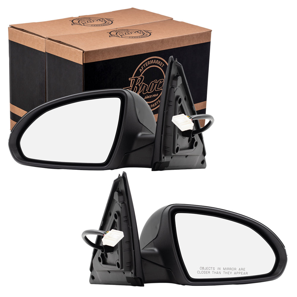 Power Mirror for 2016-2018 Optima Turn Signal Indicator Heated Power Fold 87610D5030 Set KI1320201