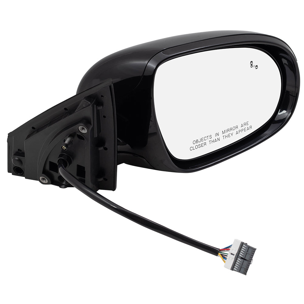 Power Mirror for 2016-2018 Sorento Blind Spot Detection Turn Signal Indicator Heated Power Fold 87610C6150 Set KI1320209