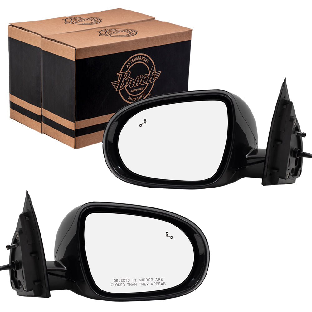 Power Mirror for 2016-2020 Sorento Blind Spot Detection Turn Signal Indicator Heated 87610C6220 Set KI1320208