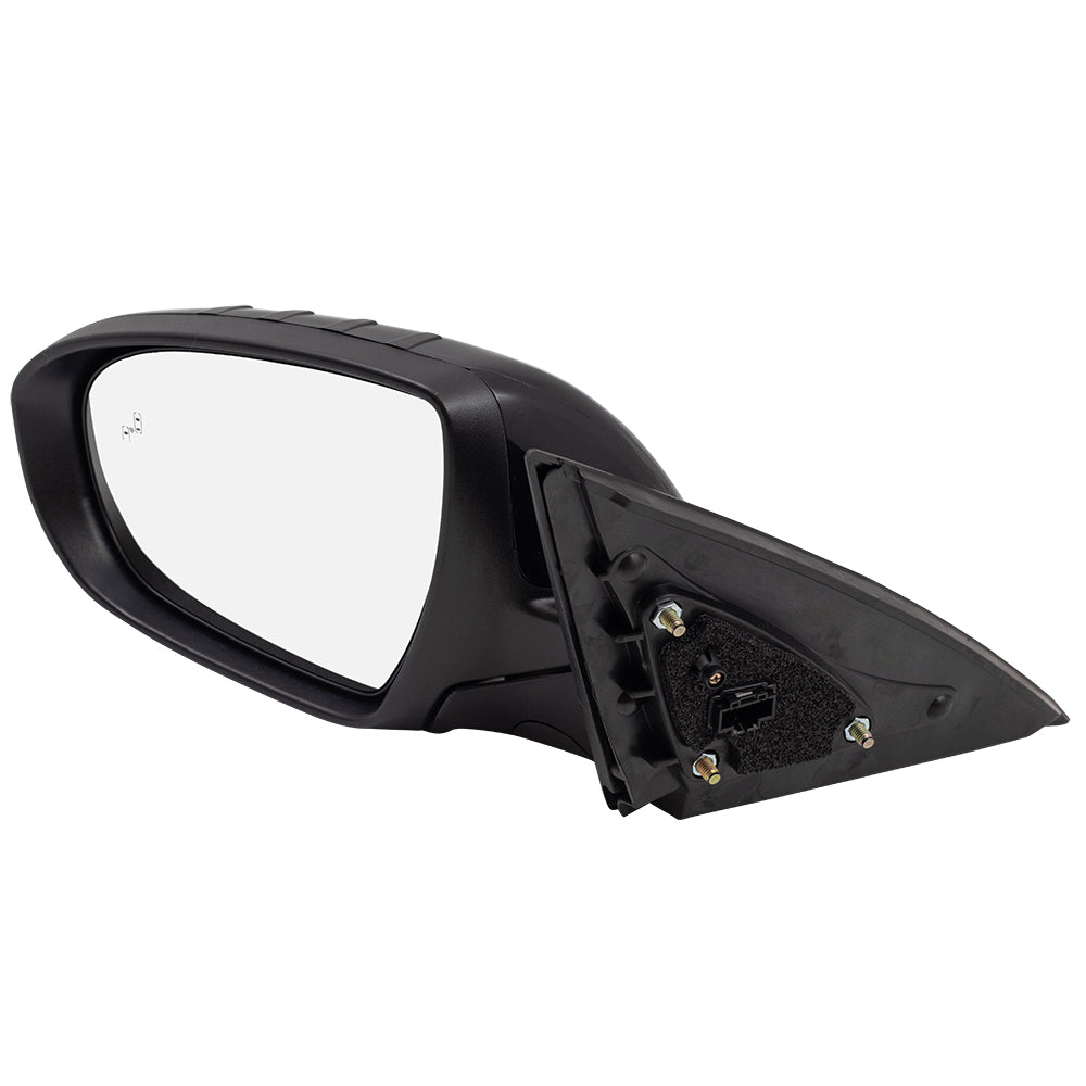 Power Mirror for 2014-2015 Optima USA Built Blind Spot Detection Turn Signal Indicator Heated Power Fold 876104C540 Left KI1320206