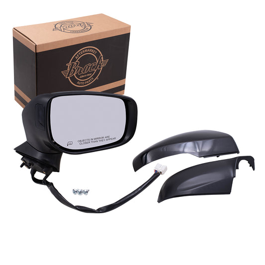 Power Mirror for 2017-2023 Impreza Blind Spot Detection Turn Signal Indicator Heated 91036FL09B Right SU1320158