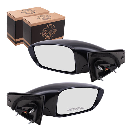 Power Mirror for 2011-2015 Sonata Hybrid Turn Signal Indicator Heated 876104R130 Set HY1320212