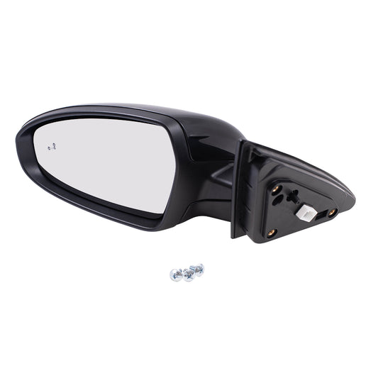 Power Mirror for 2019-2020 Forte EX/GT-Line Blind Spot Detection Turn Signal Indicator Heated 87610M7070 Left KI1320225