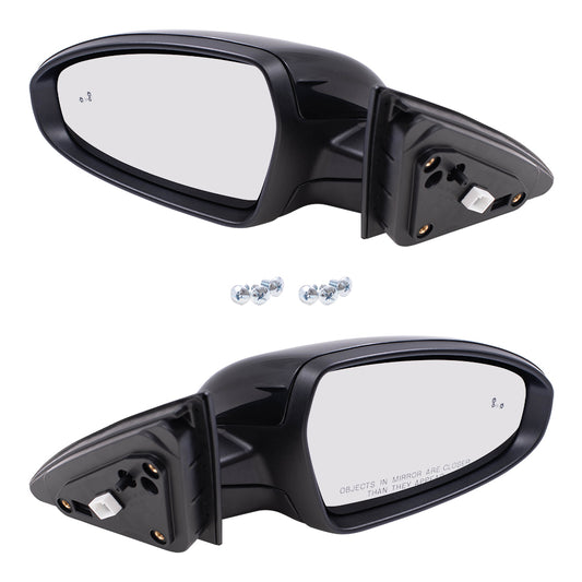 Power Mirror for 2019-2020 Forte EX/GT-Line Blind Spot Detection Turn Signal Indicator Heated 87610M7070 Set KI1320225