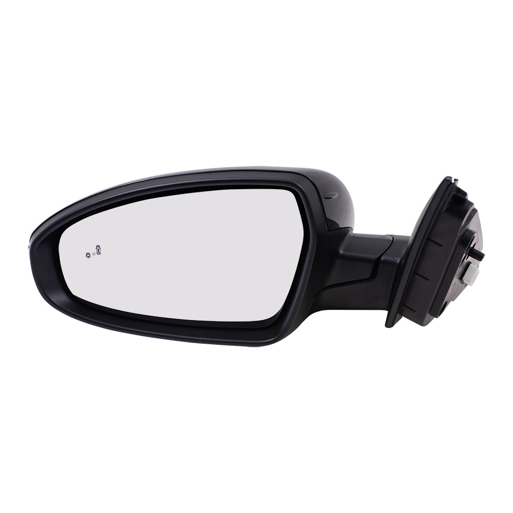 Power Mirror for 2019-2020 Forte EX/GT-Line Blind Spot Detection Turn Signal Indicator Heated 87610M7070 Left KI1320225