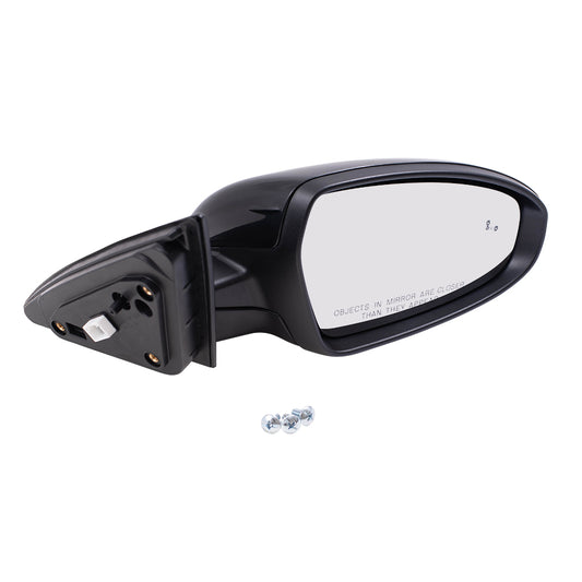 Power Mirror for 2019-2020 Forte EX/GT-Line Blind Spot Detection Turn Signal Indicator Heated 87620M7070 Right KI1321225
