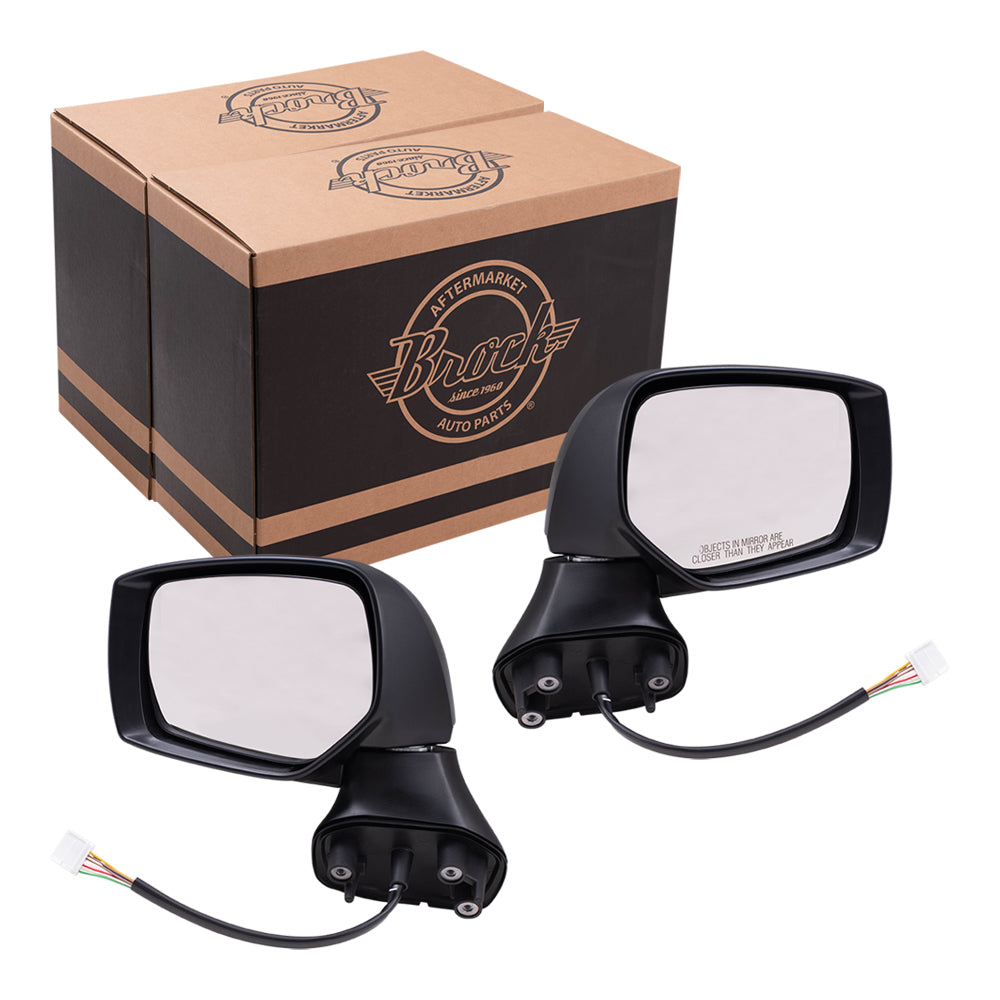 Power Mirror for 2015-2017 Outback Turn Signal Indicator Heated for 2015-2017 Legacy 91036AL20B Set SU1320142
