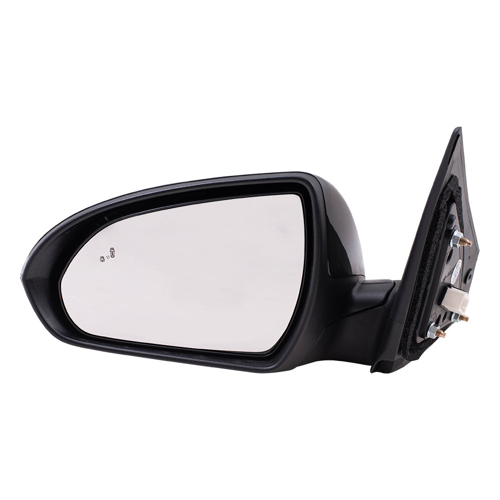 Power Mirror for 2017-2018 Elantra Korea Built Blind Spot Detection Turn Signal Indicator Memory Heated 87610F2300 Left HY1320255