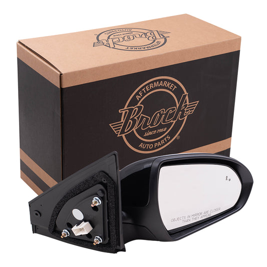 Power Mirror for 2017-2018 Elantra Korea Built Blind Spot Detection Turn Signal Indicator Memory Heated 87620F2300 Right HY1321255