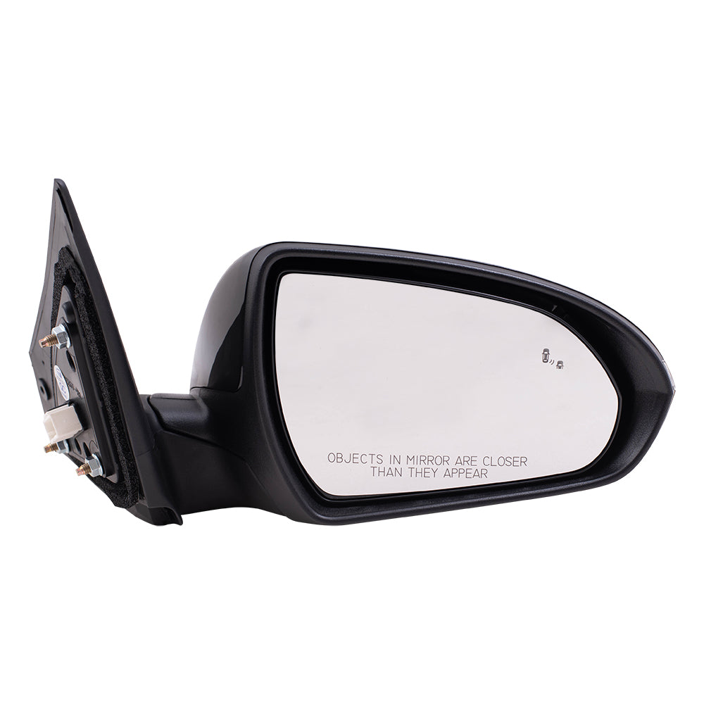 Power Mirror for 2017-2018 Elantra Korea Built Blind Spot Detection Turn Signal Indicator Memory Heated 87620F2300 Right HY1321255