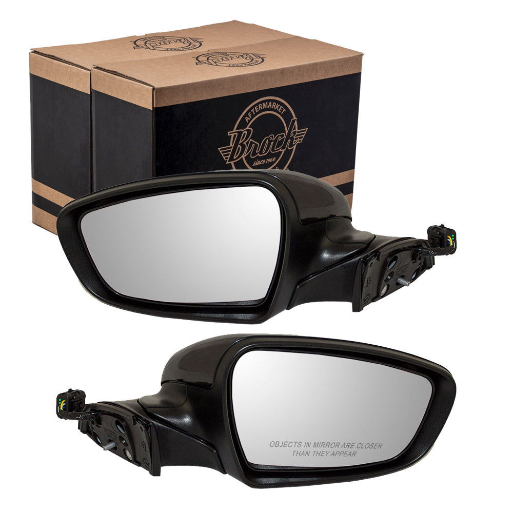 Power Mirror for 2014-2016 Forte Turn Signal Indicator Heated 87610A7210 Set KI1320182