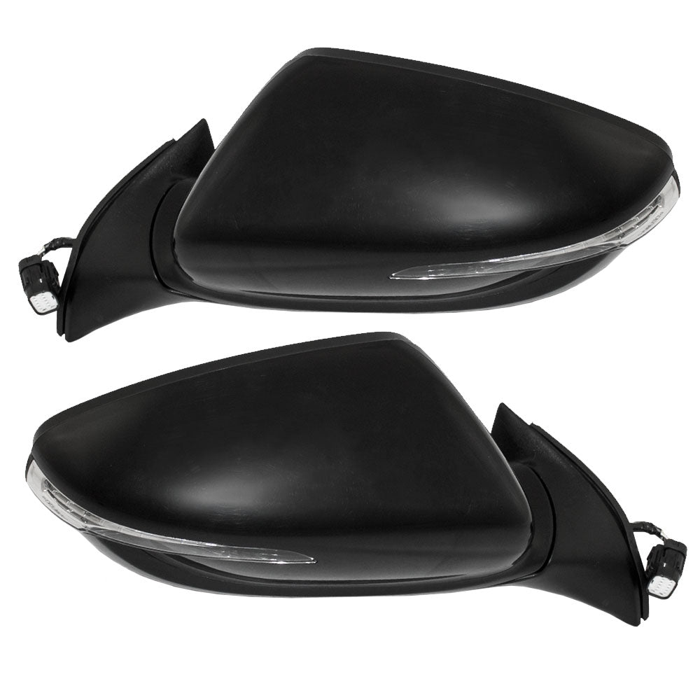 Power Mirror for 2014-2016 Forte Turn Signal Indicator Heated 87610A7210 Set KI1320182