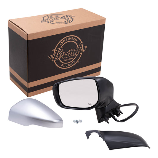 Power Mirror for 2018-2019 Legacy Paint To Match Black Base-Silver Cover 91036AL88A Left SU1320152