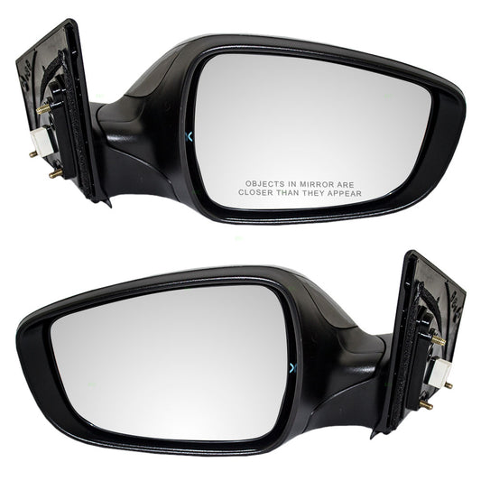 Power Mirror for 2011-2013 Elantra Sedan Heated for 2013 Elantra Coupe 876103X140 Set HY1320179