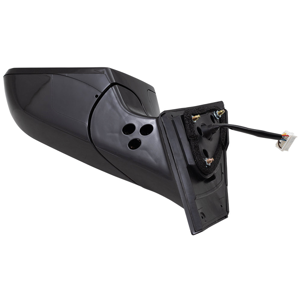 Power Mirror for 2015-2017 Sonata Paint To Match Black Cap & Gloss Black Base Blind Spot Detection Turn Signal Indicator Heated 87610C2060 Left HY1320228