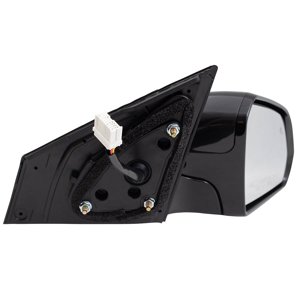 Power Mirror for 2015-2017 Sonata Paint To Match Black Cap & Gloss Black Base Blind Spot Detection Turn Signal Indicator Heated 87620C2060 Right HY1321228