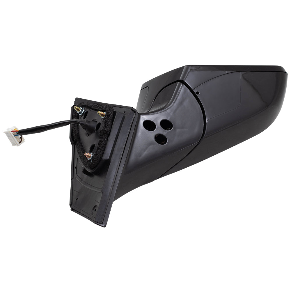 Power Mirror for 2015-2017 Sonata Paint To Match Black Cap & Gloss Black Base Blind Spot Detection Turn Signal Indicator Heated 87620C2060 Right HY1321228