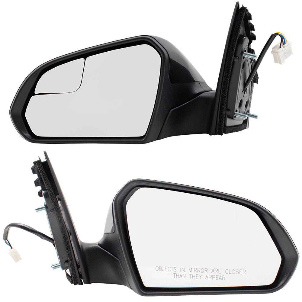 Power Mirror for 2015-2019 Sonata Spotter Glass Heated 87610C2000 Set HY1320203