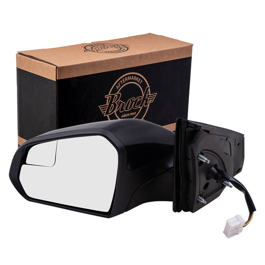 Power Mirror for 2015-2017 Sonata Spotter Glass Turn Signal Indicator Heated 87610C2010 Left HY1320204