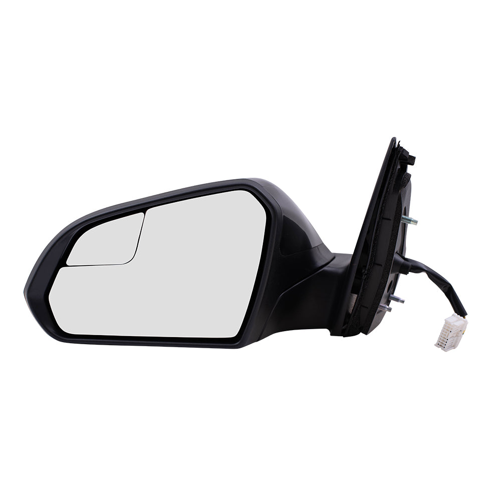 Power Mirror for 2015-2017 Sonata Spotter Glass Turn Signal Indicator Heated 87610C2010 Left HY1320204