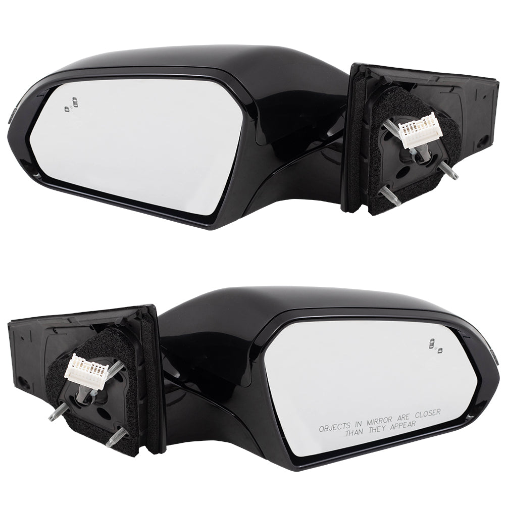 Power Mirror for 2018-2019 Sonata Blind Spot Detection Turn Signal Indicator Heated 87610C2560 Set HY1320239