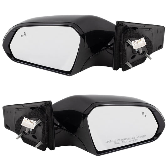 Power Mirror for 2018-2019 Sonata Blind Spot Detection Turn Signal Indicator Heated 87610C2560 Set HY1320239