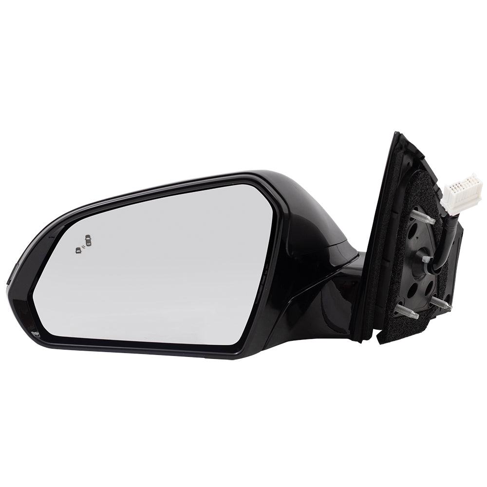 Power Mirror for 2018-2019 Sonata Blind Spot Detection Turn Signal Indicator Heated 87610C2560 Left HY1320239
