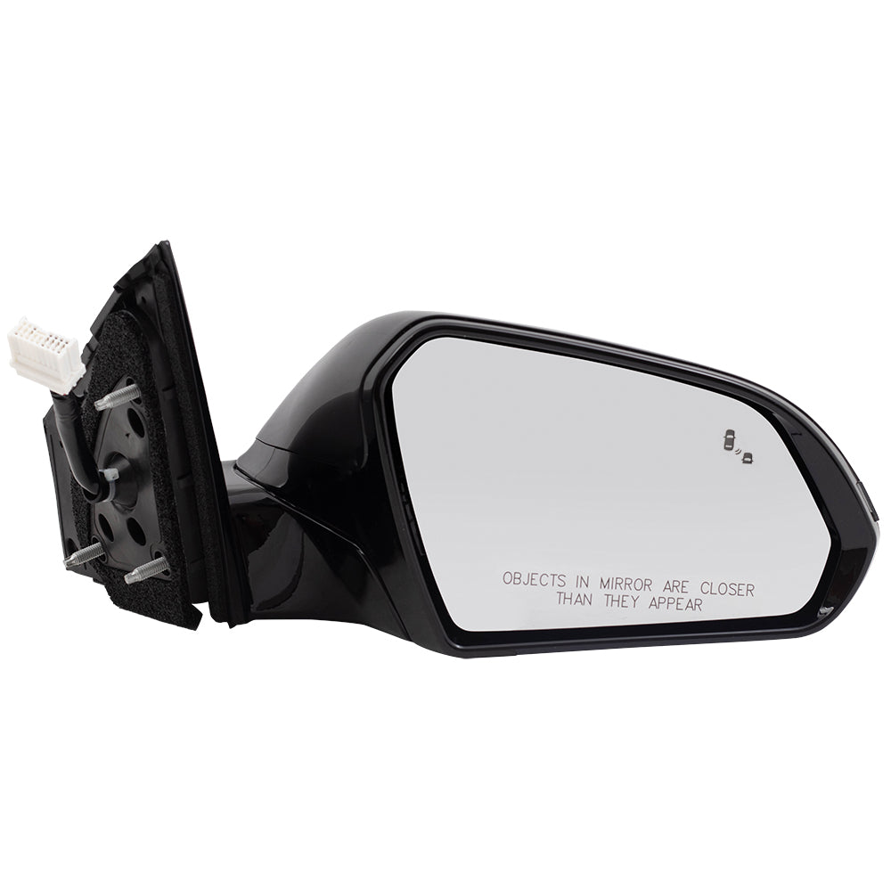 Power Mirror for 2018-2019 Sonata Blind Spot Detection Turn Signal Indicator Heated 87620C2560 Right HY1321239