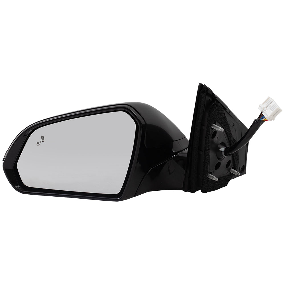 Power Mirror for 2018-2019 Sonata Blind Spot Detection Turn Signal Indicator Memory Heated 87610C2570 Left HY1320240